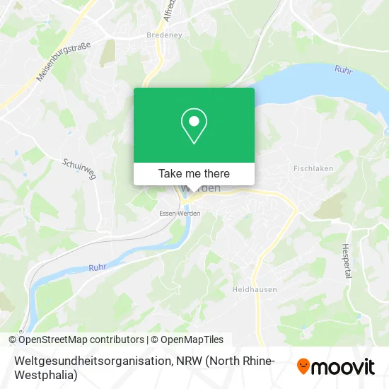 Weltgesundheitsorganisation map