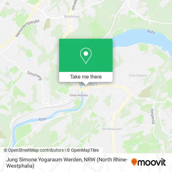 Карта Jung Simone Yogaraum Werden