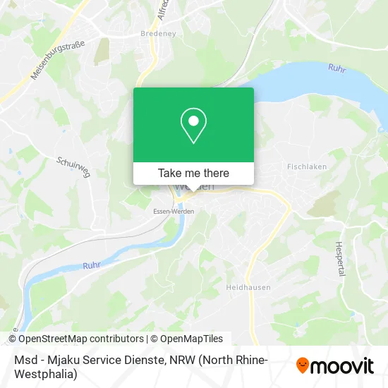 Карта Msd - Mjaku Service Dienste