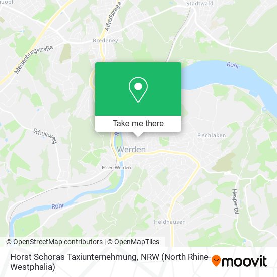 Horst Schoras Taxiunternehmung map