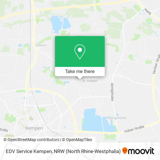 Карта EDV Service Kempen