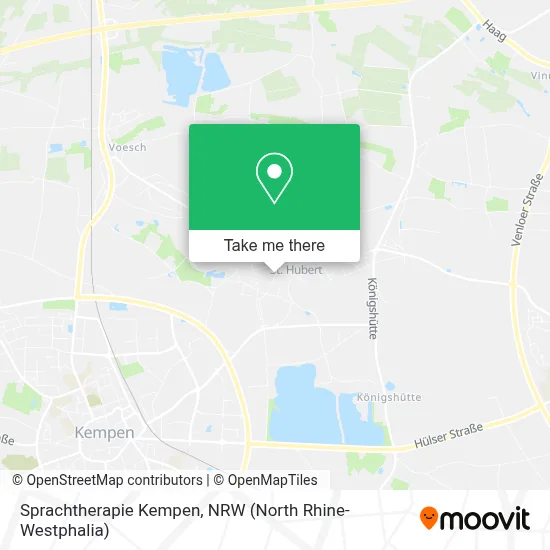 Sprachtherapie Kempen map
