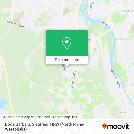 Карта Bode Barbara, Siegfried