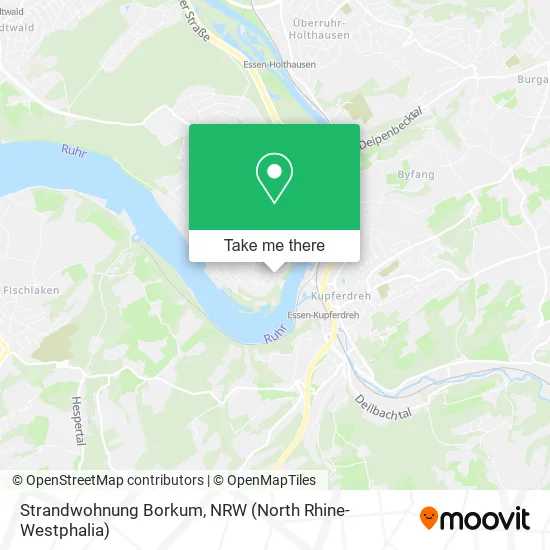 Карта Strandwohnung Borkum