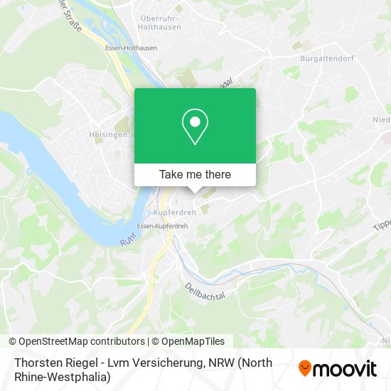 Thorsten Riegel - Lvm Versicherung map