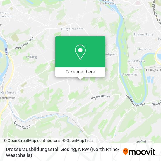 Dressurausbildungsstall Gesing map