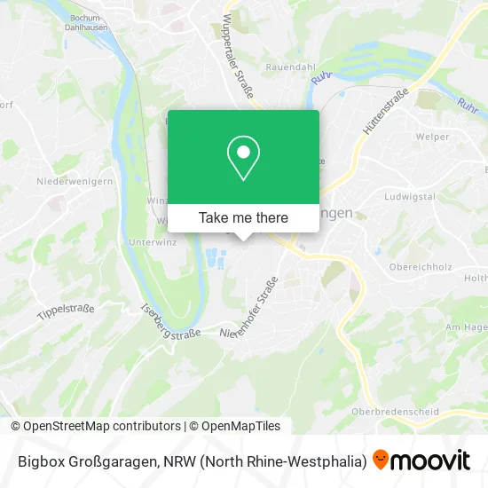 Карта Bigbox Großgaragen