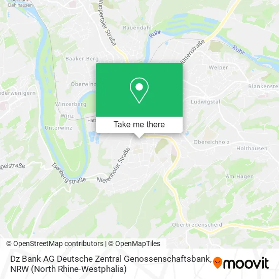 Карта Dz Bank AG Deutsche Zentral Genossenschaftsbank