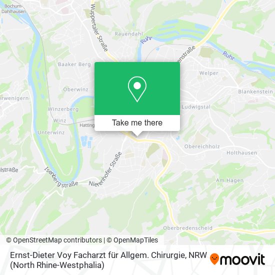 Ernst-Dieter Voy Facharzt für Allgem. Chirurgie map