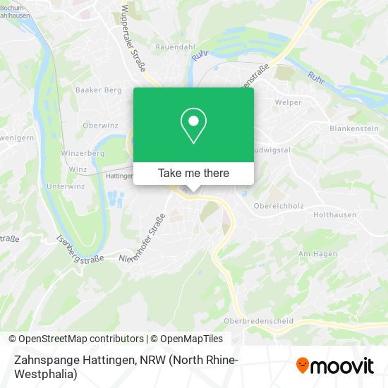 Zahnspange Hattingen map