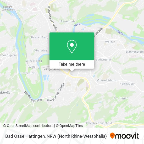 Bad Oase Hattingen map