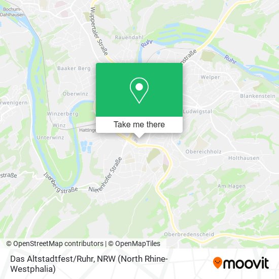 Das Altstadtfest/Ruhr map
