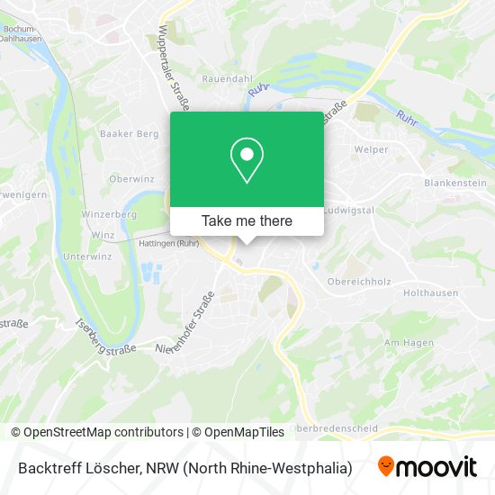 Backtreff Löscher map