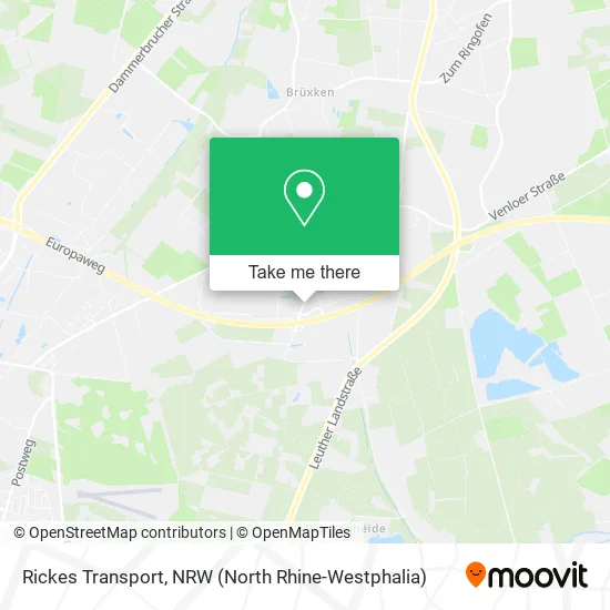 Карта Rickes Transport