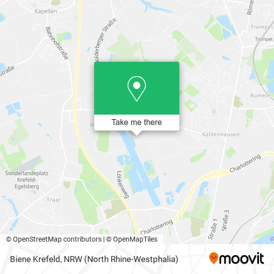 Карта Biene Krefeld