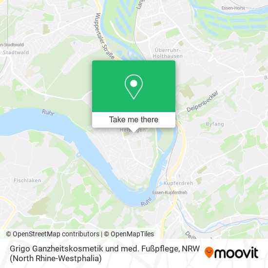 Grigo Ganzheitskosmetik und med. Fußpflege map