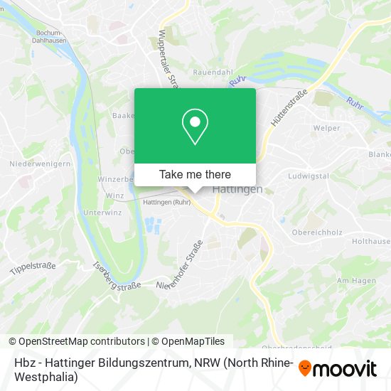 Hbz - Hattinger Bildungszentrum map