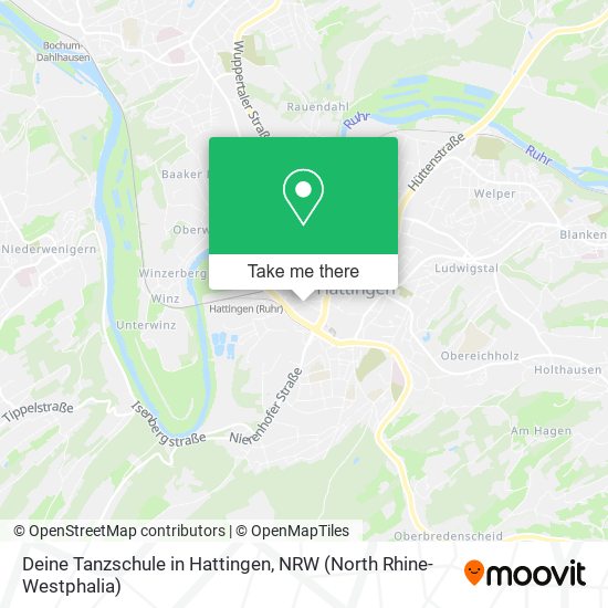 Deine Tanzschule in Hattingen map