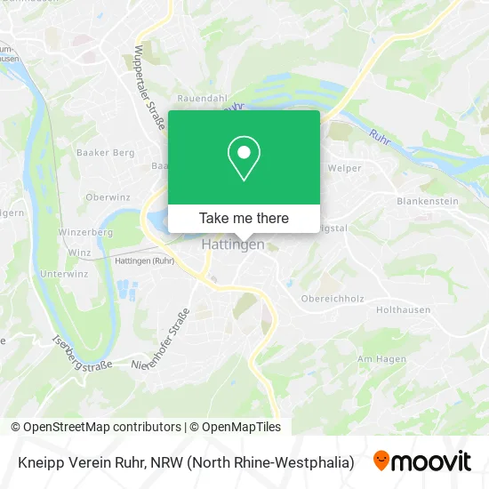 Карта Kneipp Verein Ruhr