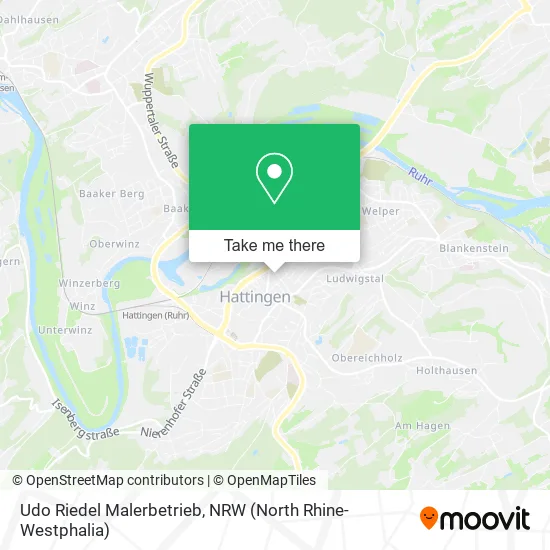 Карта Udo Riedel Malerbetrieb