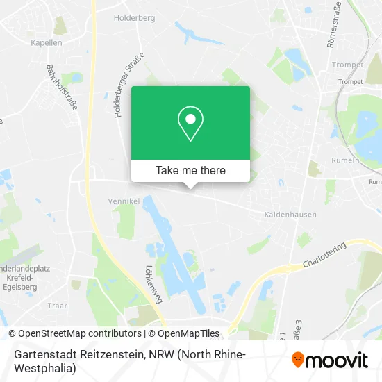 Карта Gartenstadt Reitzenstein