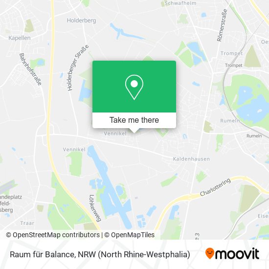 Raum für Balance map
