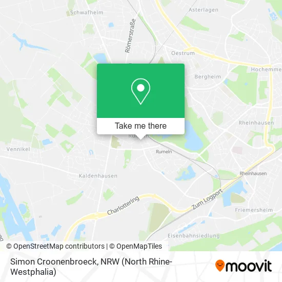Simon Croonenbroeck map