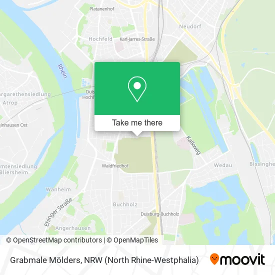 Карта Grabmale Mölders