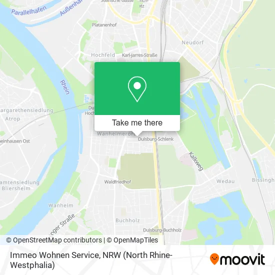 Карта Immeo Wohnen Service