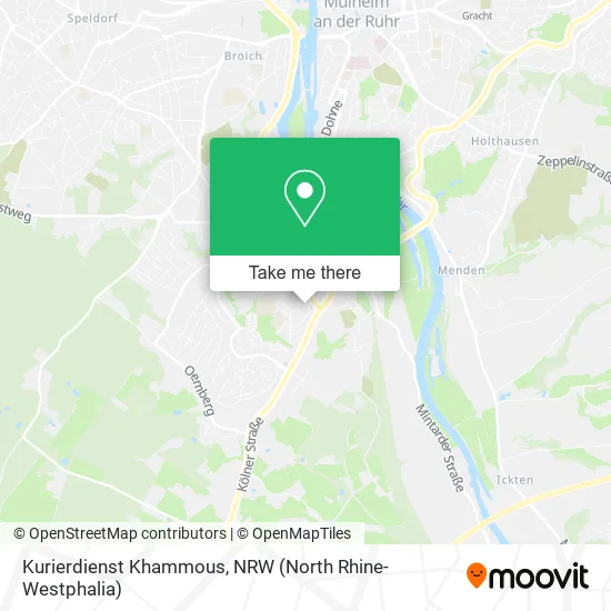 Kurierdienst Khammous map