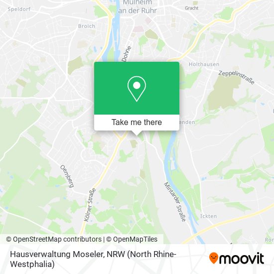 Карта Hausverwaltung Moseler