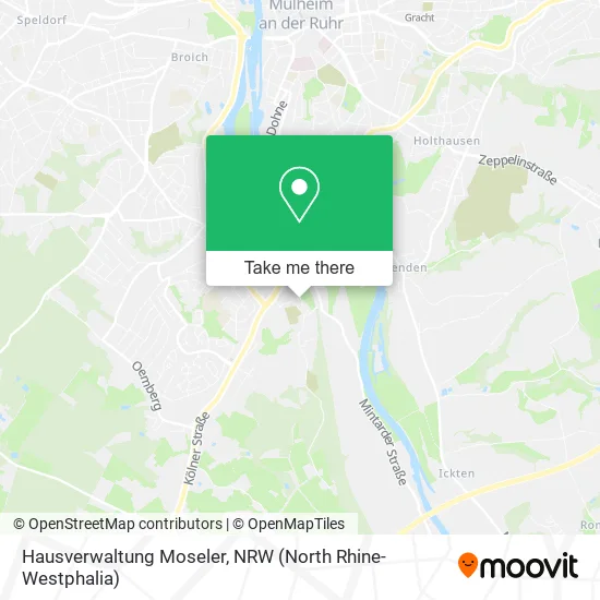 Карта Hausverwaltung Moseler