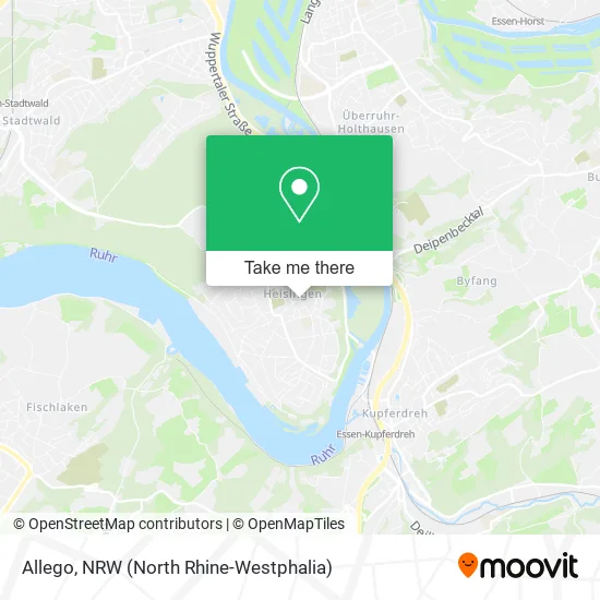 Карта Allego