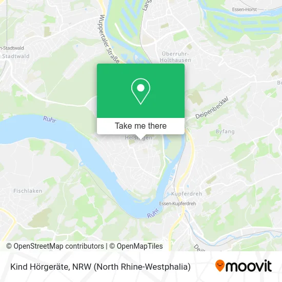 Карта Kind Hörgeräte