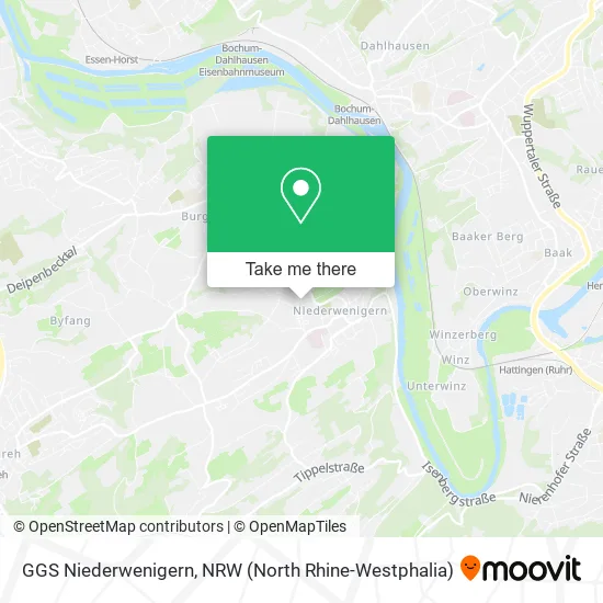 Карта GGS Niederwenigern