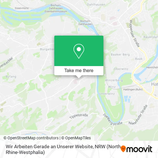 Карта Wir Arbeiten Gerade an Unserer Website