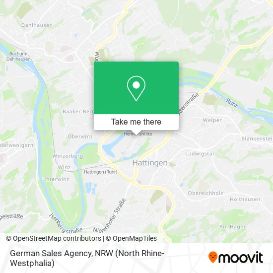 German Sales Agency map