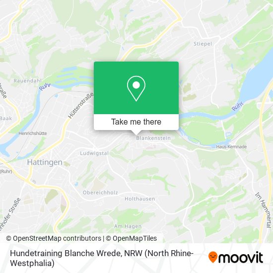 Hundetraining Blanche Wrede map
