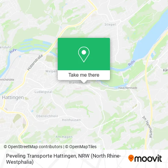 Карта Peveling Transporte Hattingen