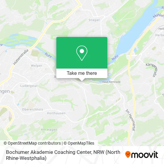 Карта Bochumer Akademie Coaching Center