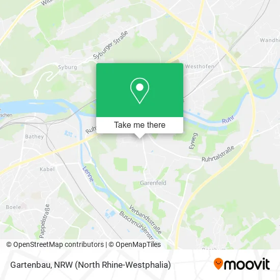 Карта Gartenbau