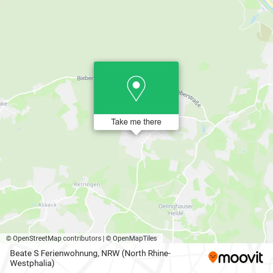 Карта Beate S Ferienwohnung