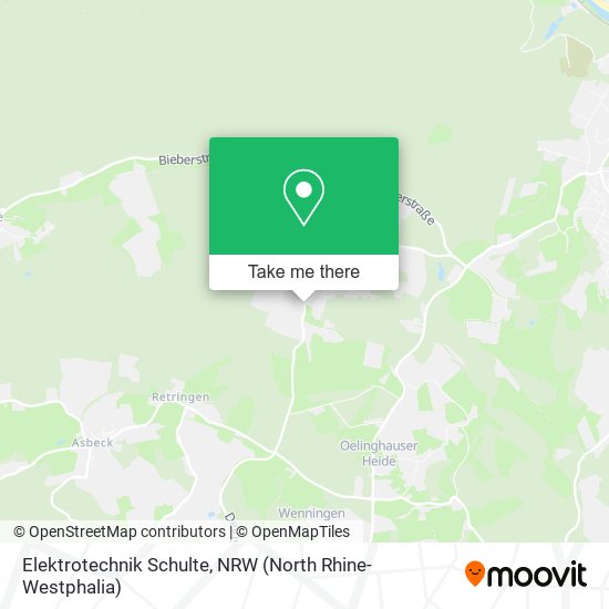 Elektrotechnik Schulte map