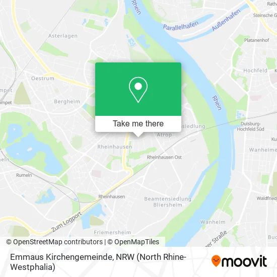 Emmaus Kirchengemeinde map