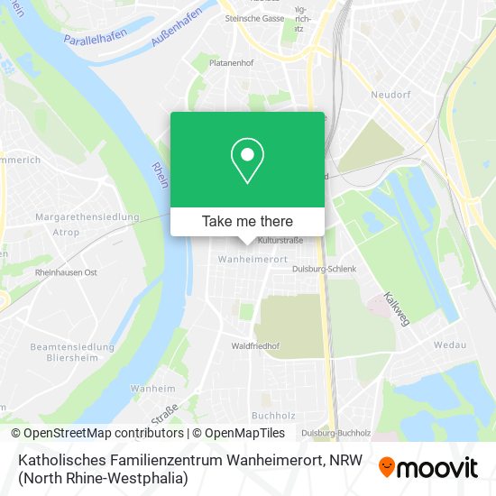 Katholisches Familienzentrum Wanheimerort map