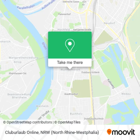 Карта Cluburlaub Online