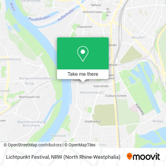 Lichtpunkt Festival map