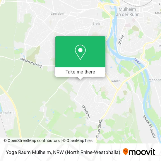 Карта Yoga Raum Mülheim