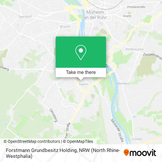 Карта Forstmann Grundbesitz Holding
