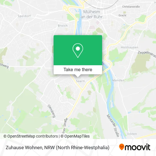 Карта Zuhause Wohnen